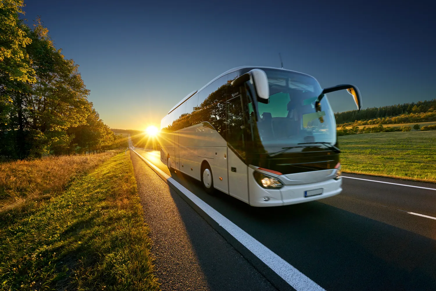 Autokar który jechał ze stałą prędkością?