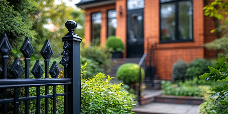 Design-Zäune aus Polen