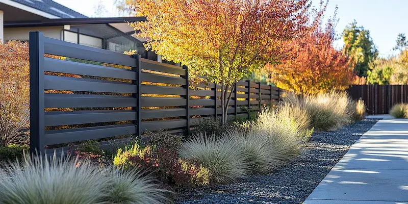 Metallzäune aus Polen mit montage