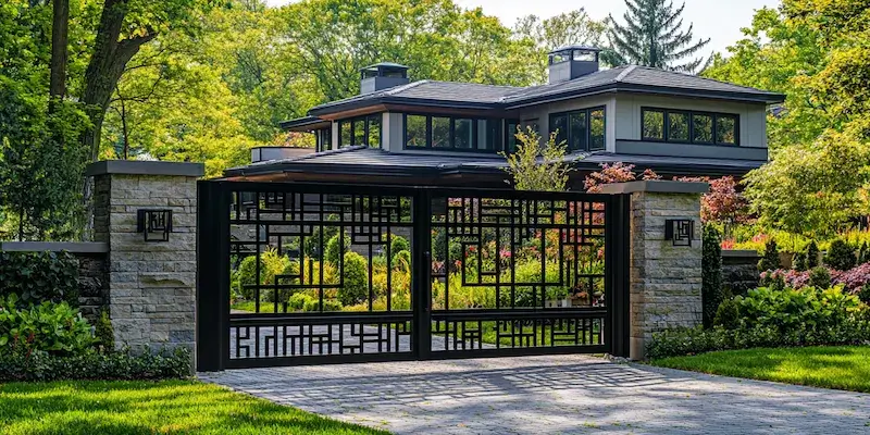 Sichtschutzzäune aus Polen mit Montage