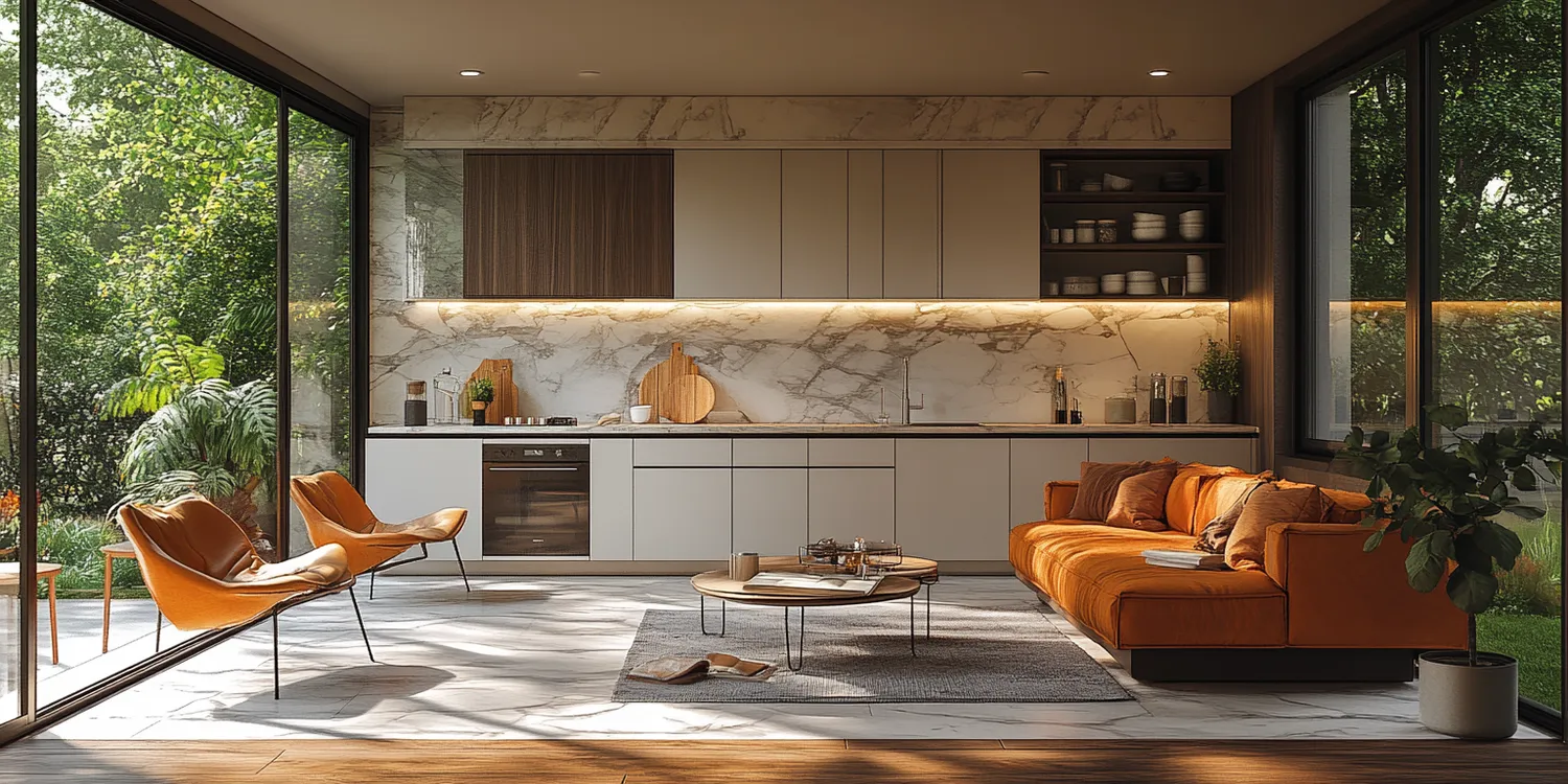 Co na ścianę między meble kuchenne?