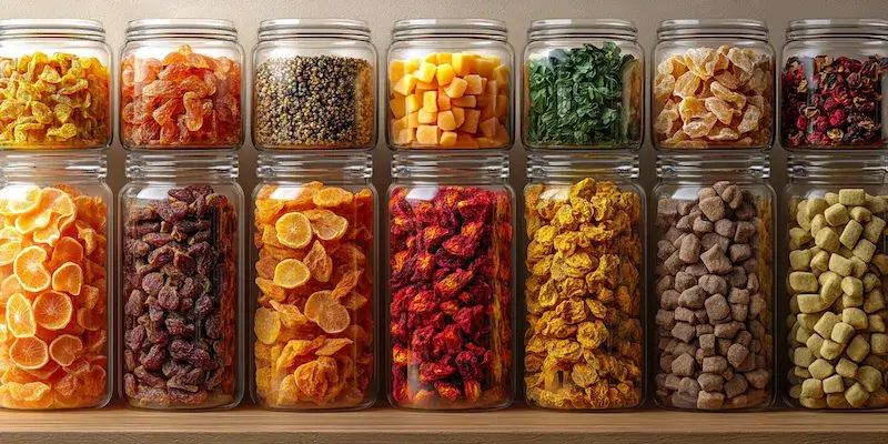 Gdzie trzymać suszone owoce?