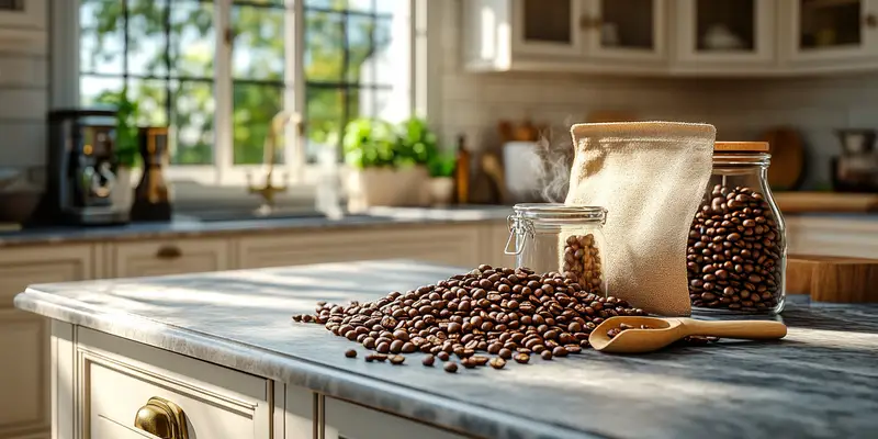 Ile waży kawa ziarnista?