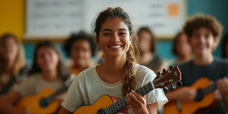 Jak nastroic ukulele sopranowe?