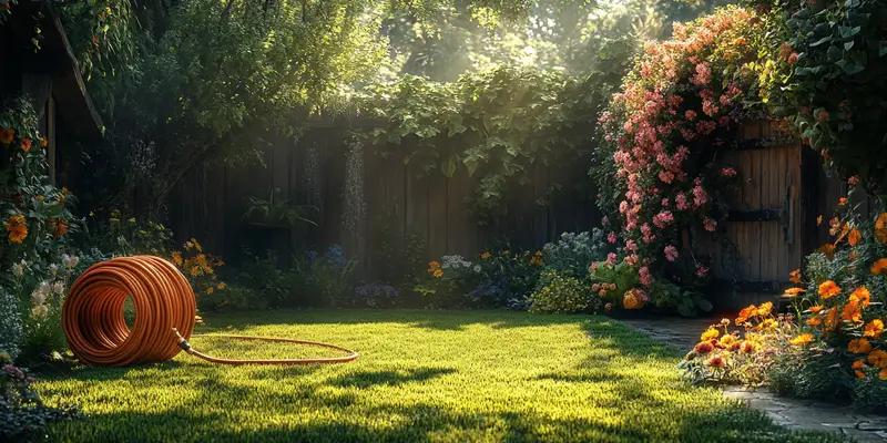 Jak zrobić stojak na wąż ogrodowy?